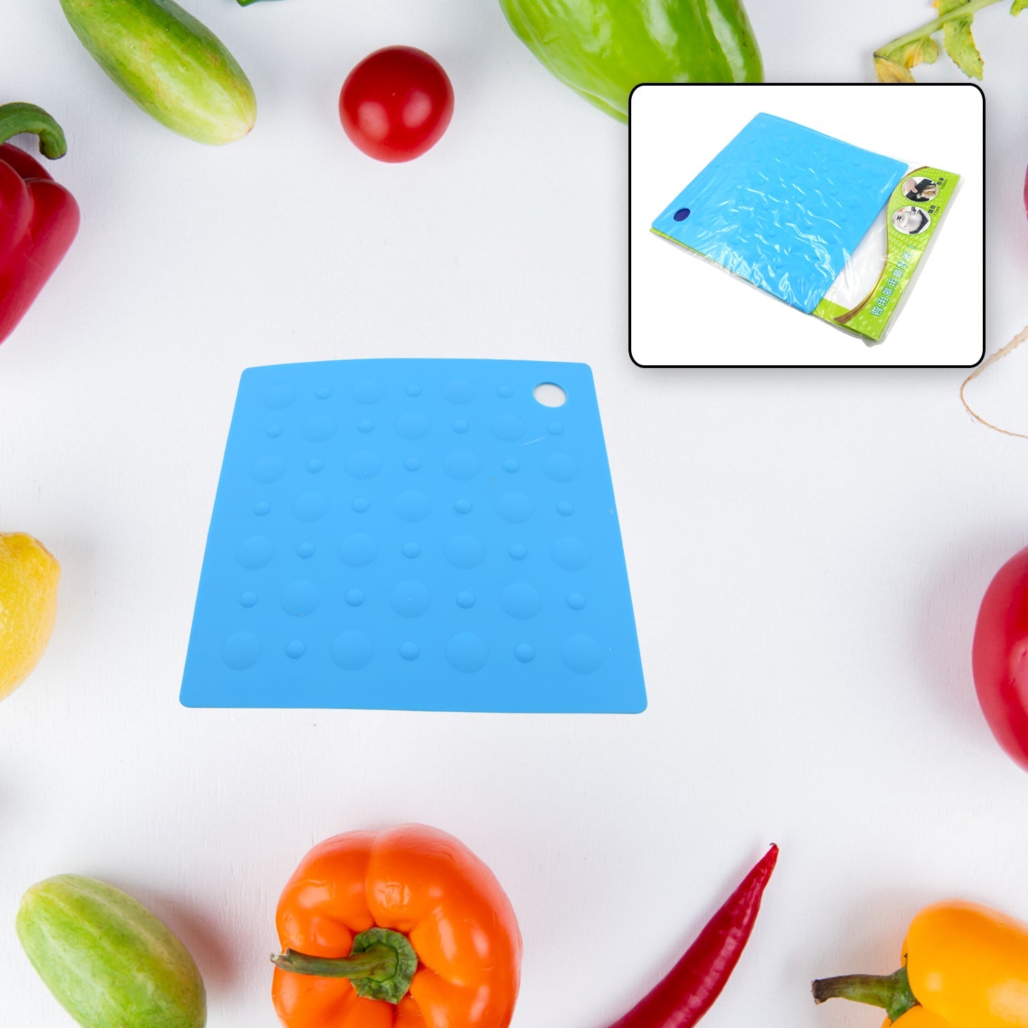 5885 Multifunctional Heat-resistant Non-slip Pot Pad for Home Kitchen Easy To Clean, Silicone Dining Room Square Heat Resistant Bowl Plate Mat Table Protection Pad (1 Pc) 5885 Multifunctional Heat-resistant Non-slip Pot Pad for Home Kitchen Easy To Clean, Silicone Dining Room Square Heat Resistant Bowl Plate Mat Table Protection Pad (1 Pc)